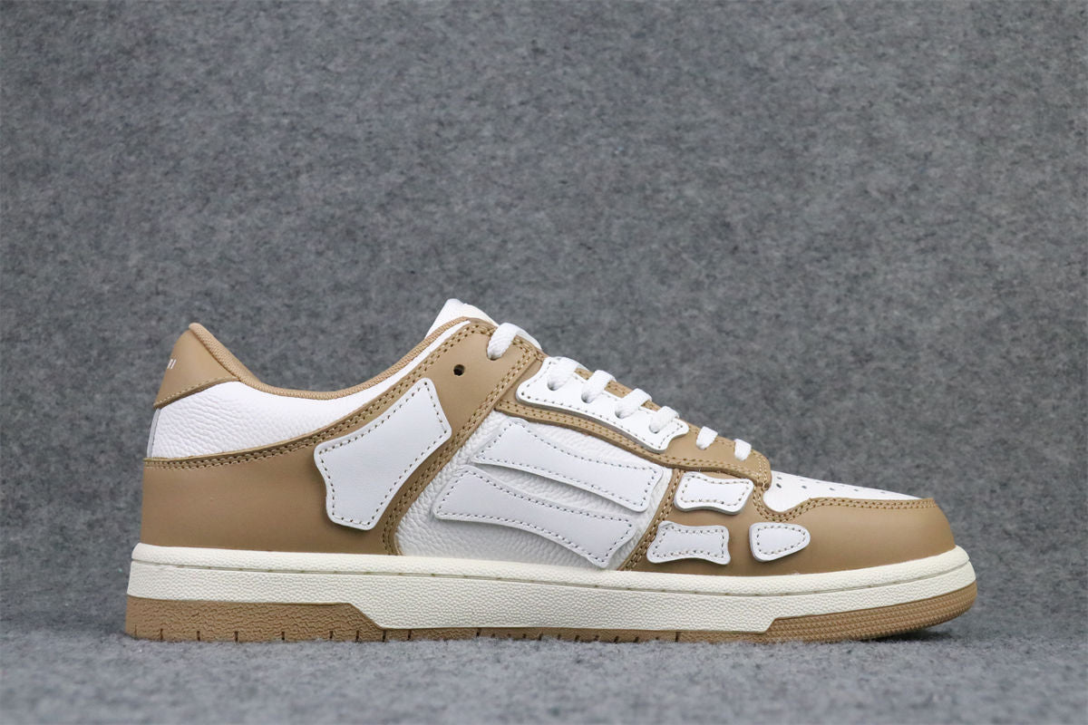 Amiri Skel Top Low 'Brown White'