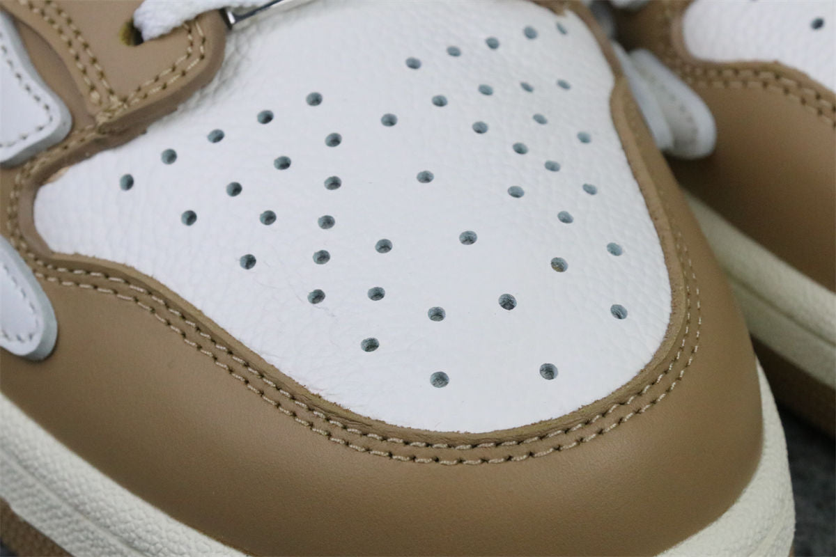 Amiri Skel Top Low 'Brown White'