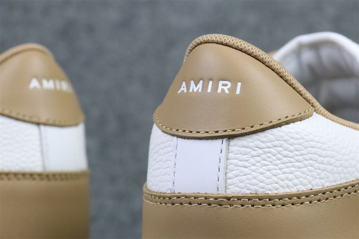 Amiri Skel Top Low 'Brown White'