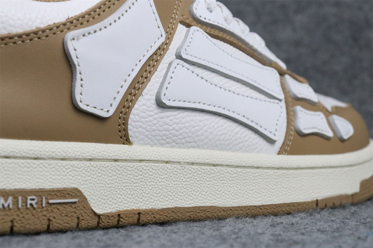 Amiri Skel Top Low 'Brown White'