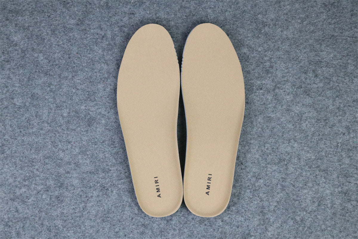Amiri Skel Top Low 'Brown White'