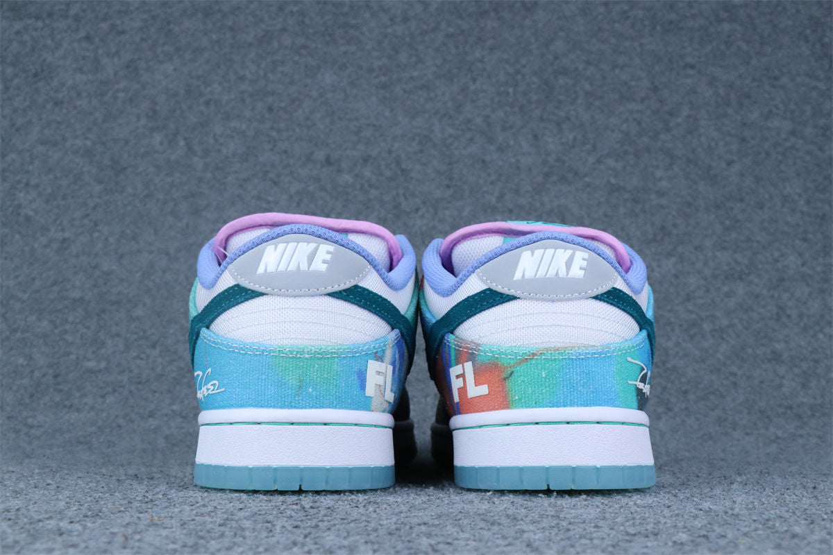 Futura Laboratories x Nike Dunk Low SB 'Bleached Aqua'