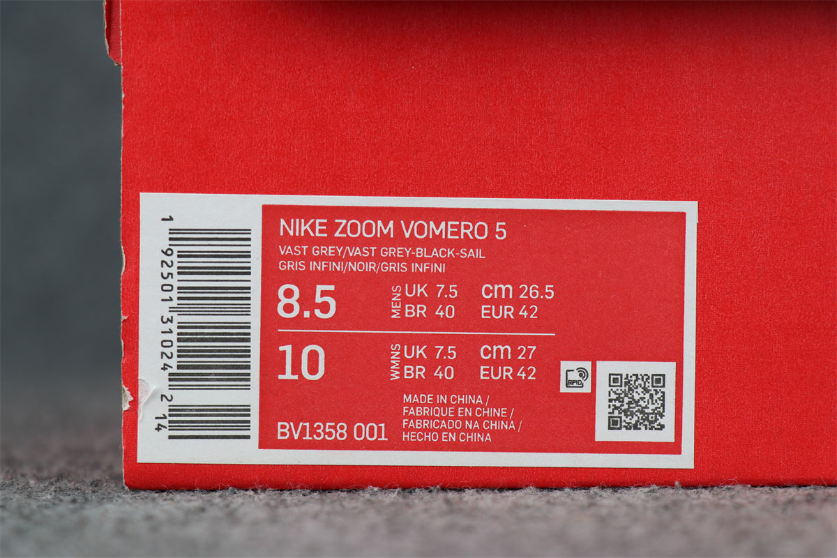 Nike Air Zoom Vomero 5 'Vast Grey' 2019