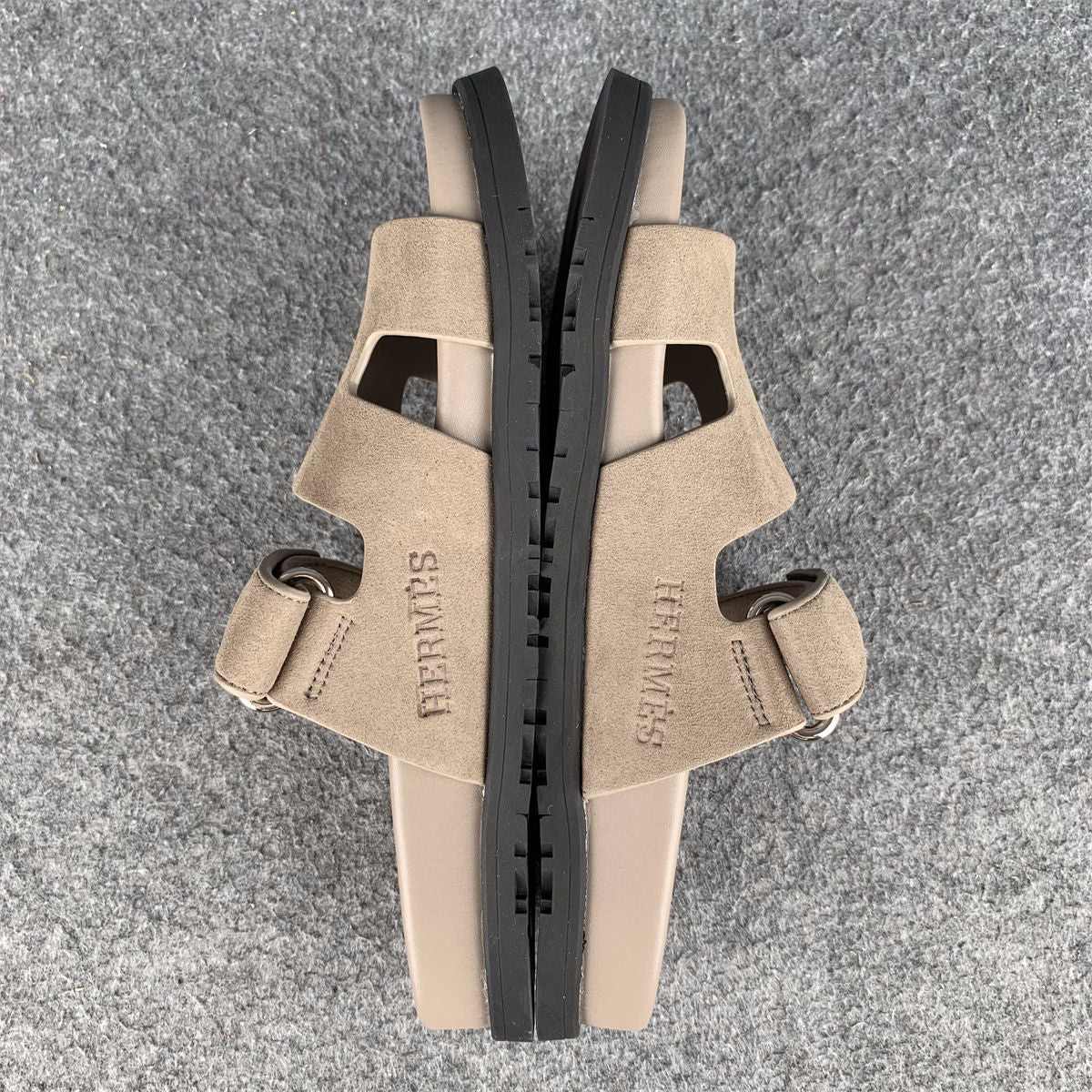 Chypre Sandals 'Beige Suède