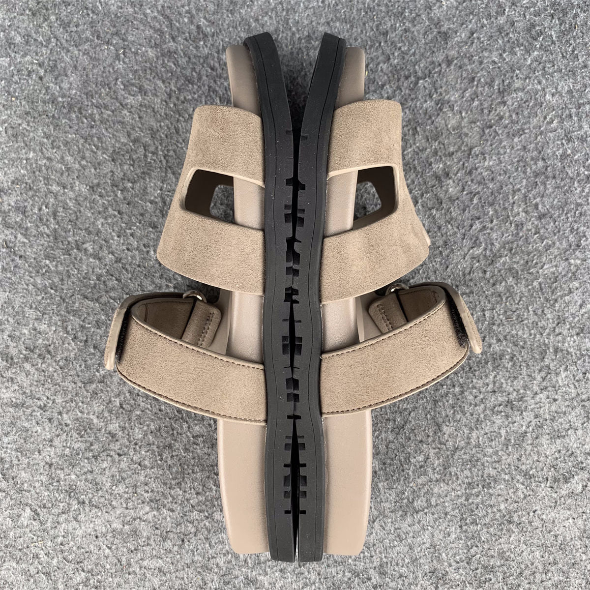 Chypre Sandals 'Beige Suède