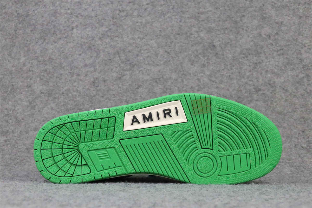 Amiri Skel Top Low 'Green White'
