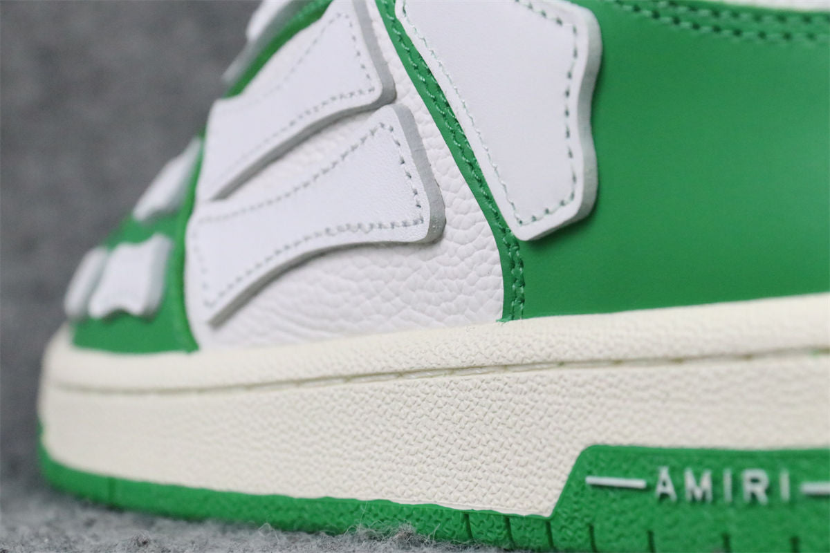 Amiri Skel Top Low 'Green White'