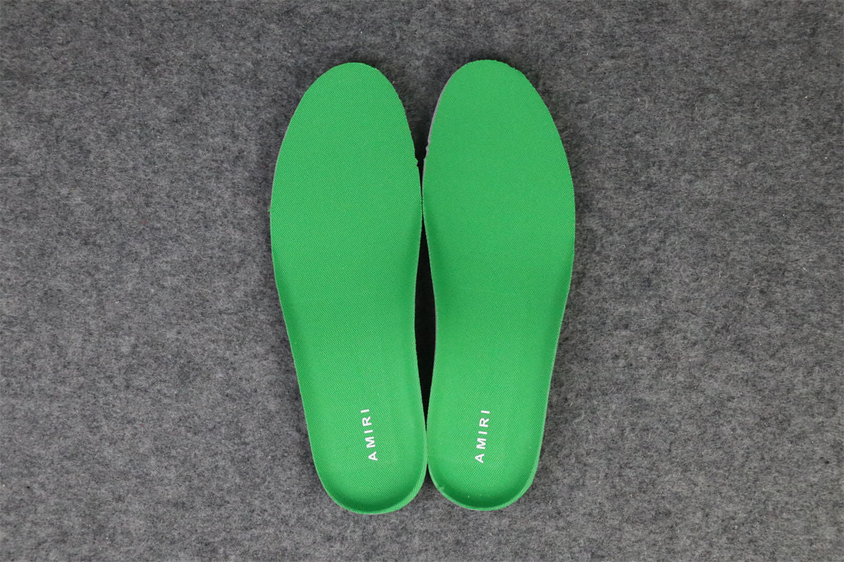 Amiri Skel Top Low 'Green White'