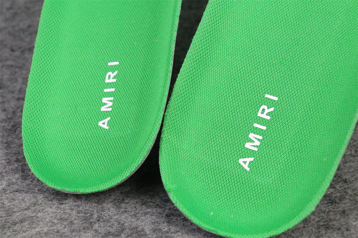 Amiri Skel Top Low 'Green White'
