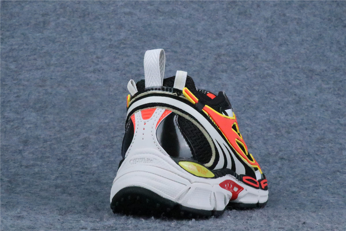 Off-White Be Right Back Mesh 'Black Coral Red'