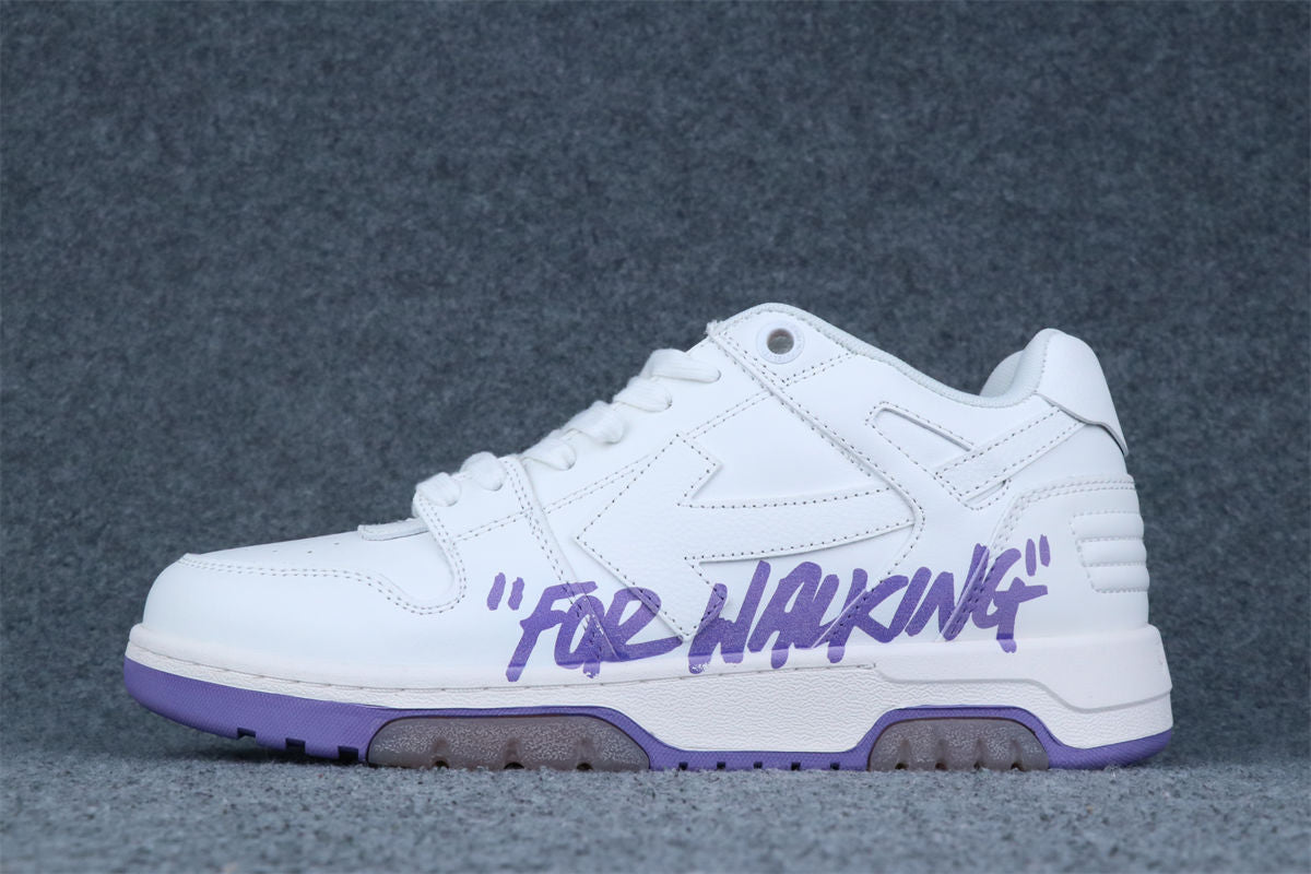 Off-White Out of Office 'For Walking - White Purple'