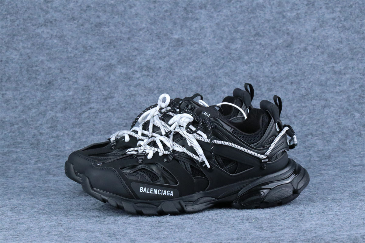 Balenciaga Track Trail Laces Sneaker 'Black White'