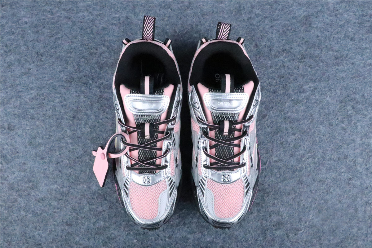 Off-White Be Right Back Mesh Sneakers 'Pink'