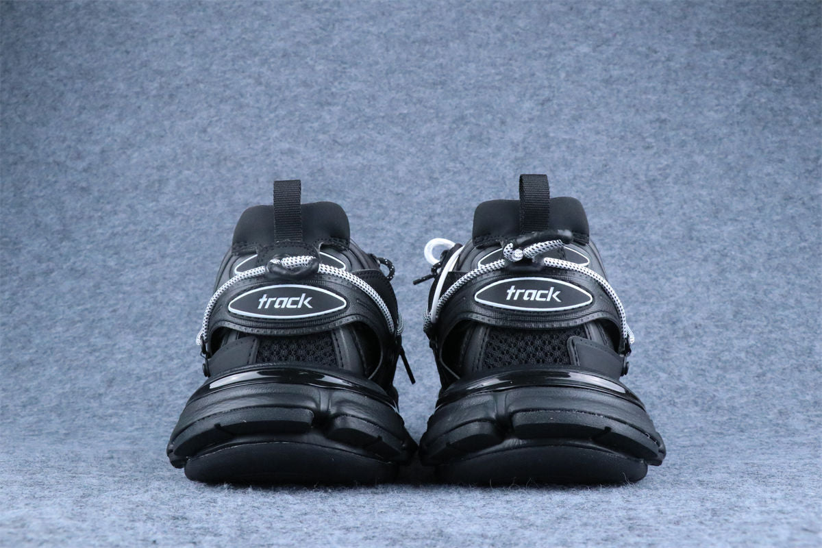 Balenciaga Track Trail Laces Sneaker 'Black White'