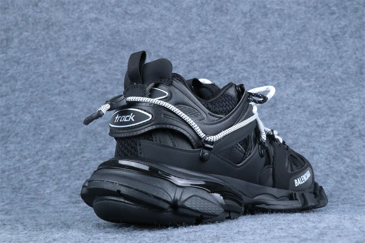 Balenciaga Track Trail Laces Sneaker 'Black White'
