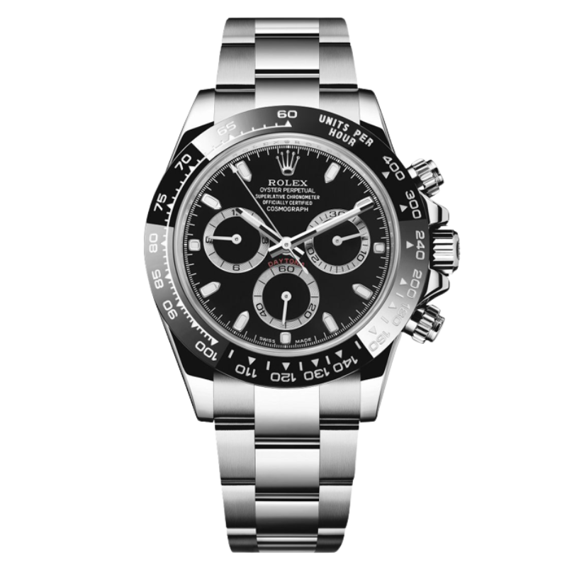 Daytona Noir Oyster Steel 116500LN