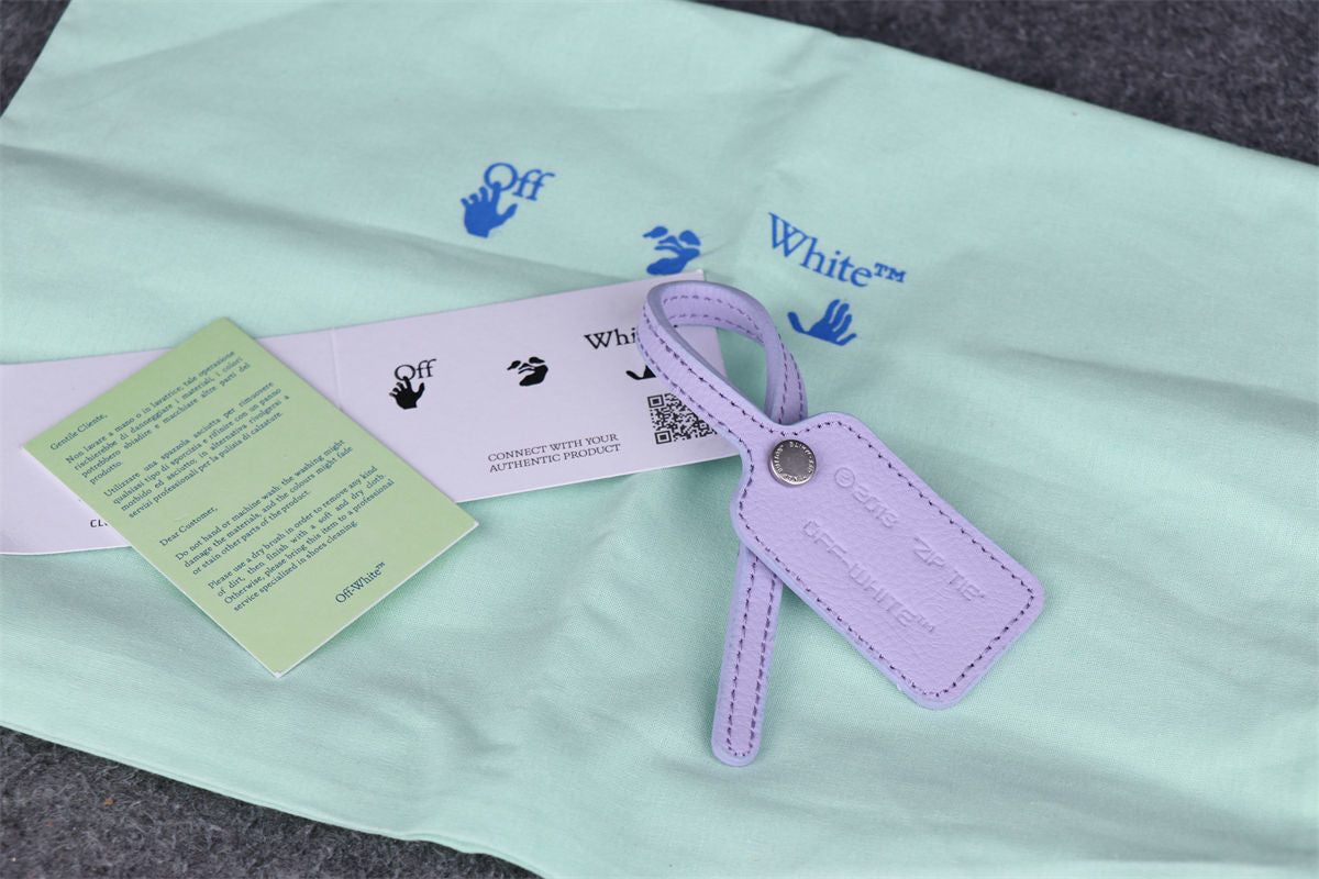 Off-White Out of Office 'White Purple'