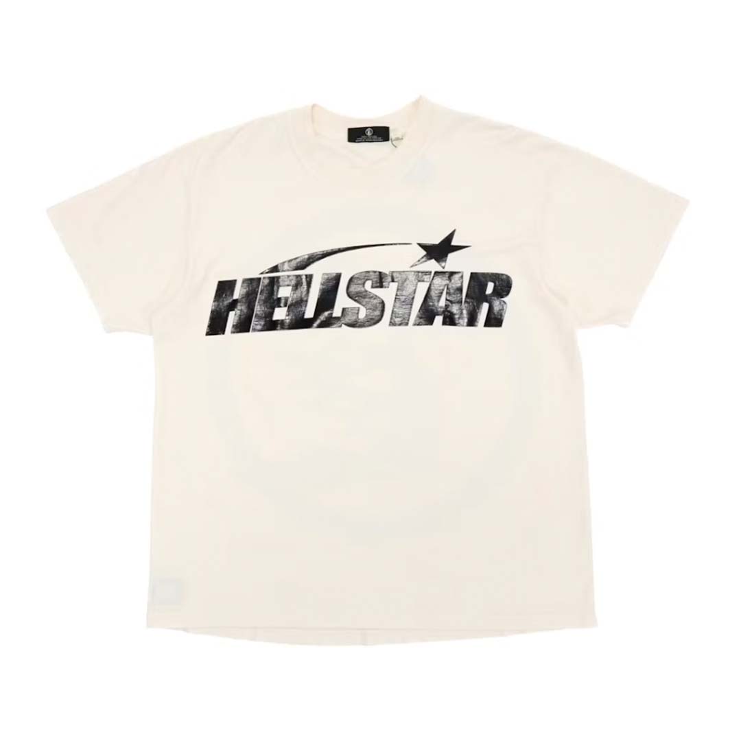 Hellstar Classic Tee (Gel Print) White/Black