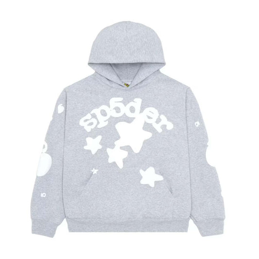 Sp5der Beluga Hoodie Heather Grey