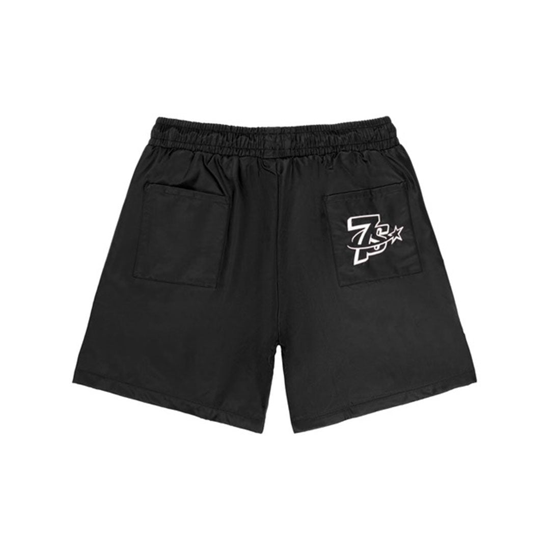 Triple Sevens Nylon Shorts Black