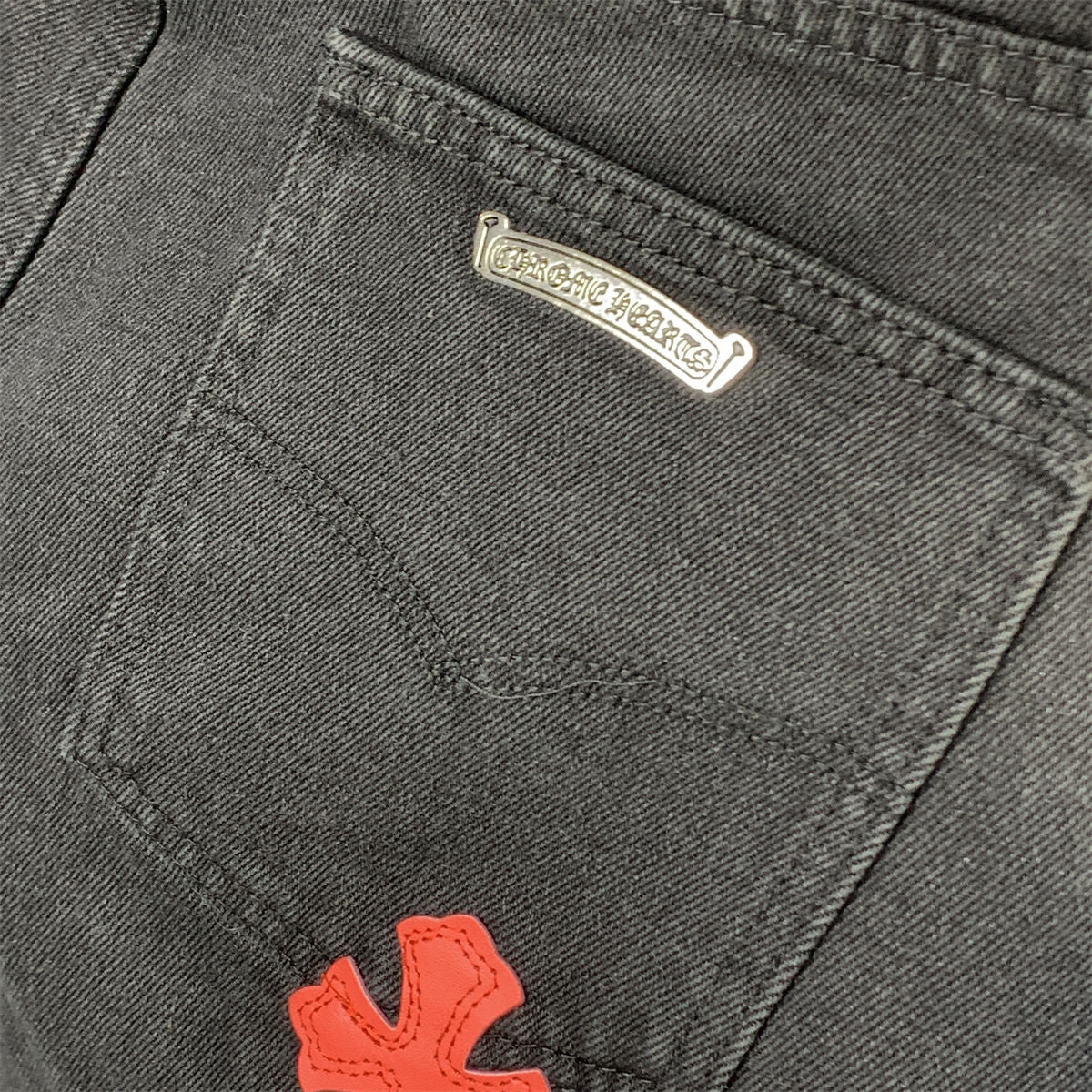 CHROME HEARTS CROSS PATCH DENIM (MIAMI EXCLUSIVE)