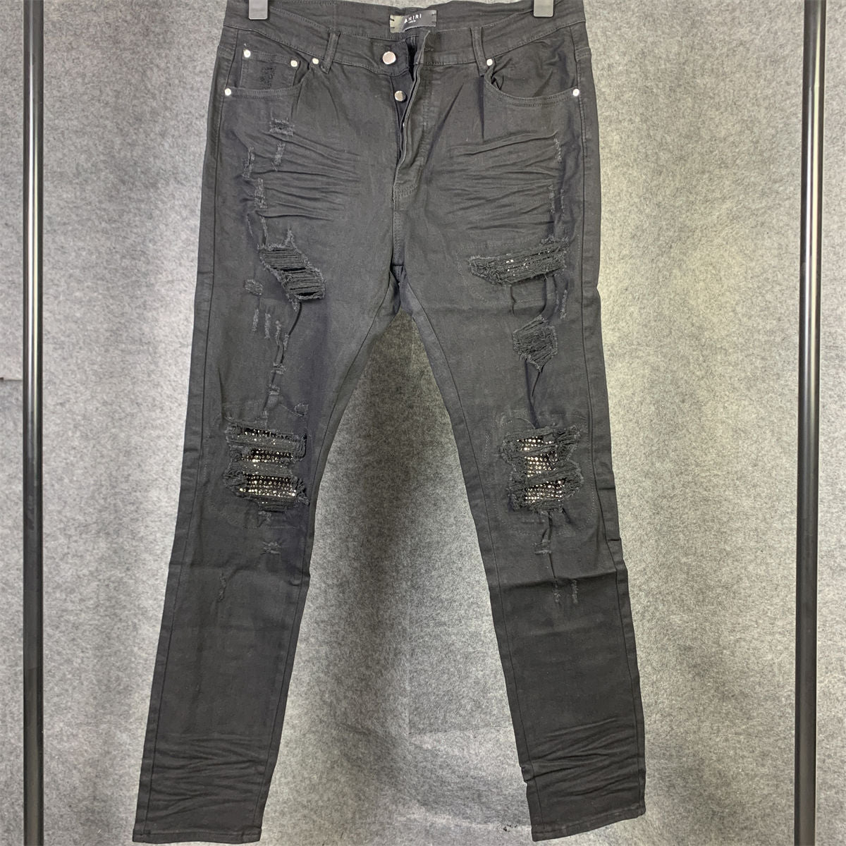 Amiri CRYSTAL MX1 JEAN 'Black'