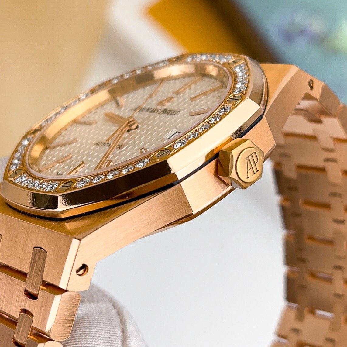 Audemars PR  Oak Ladies Rose Gold