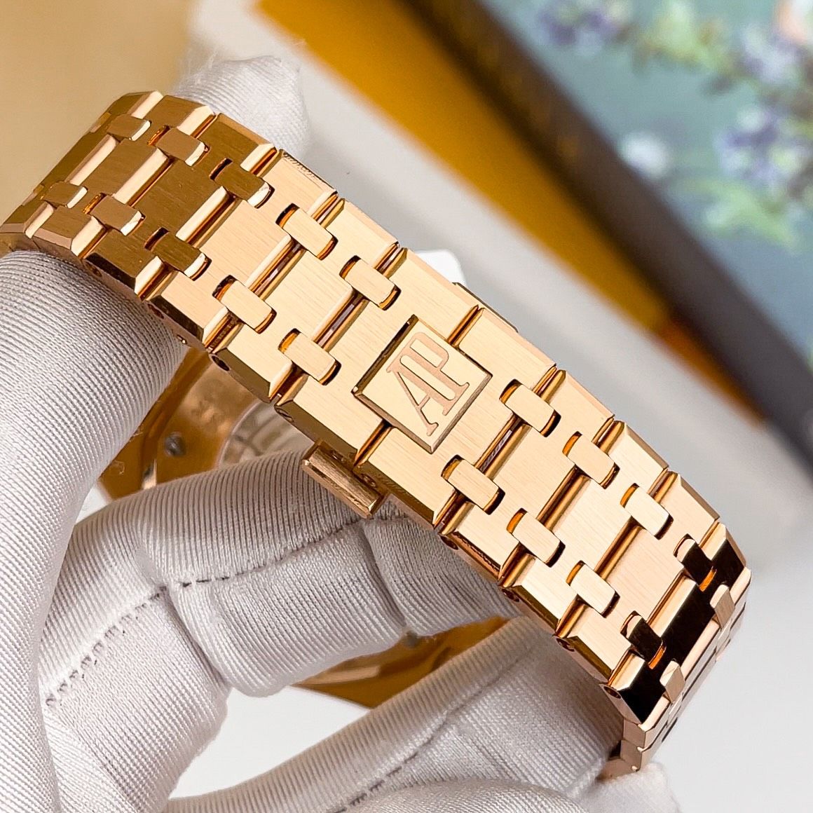 Audemars PR  Oak Ladies Rose Gold