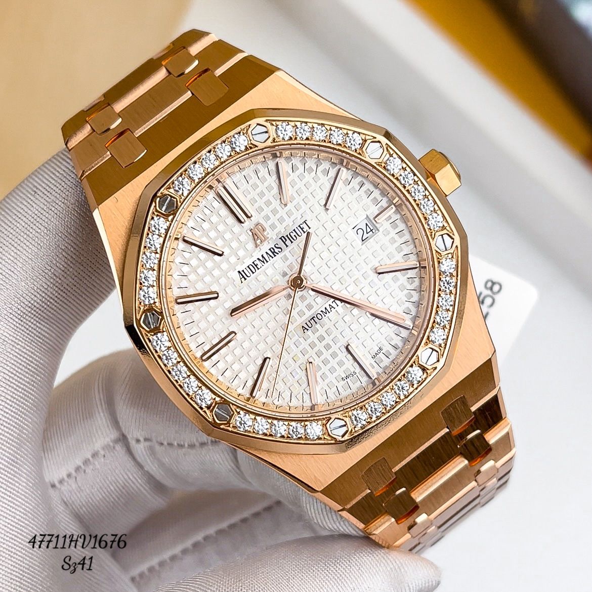 Audemars PR  Oak Ladies Rose Gold