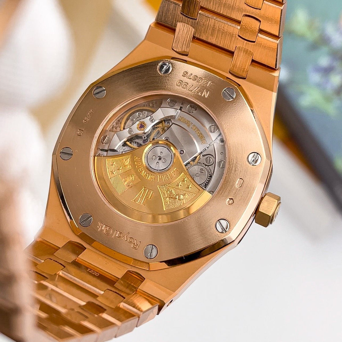 Audemars PR  Oak Ladies Rose Gold